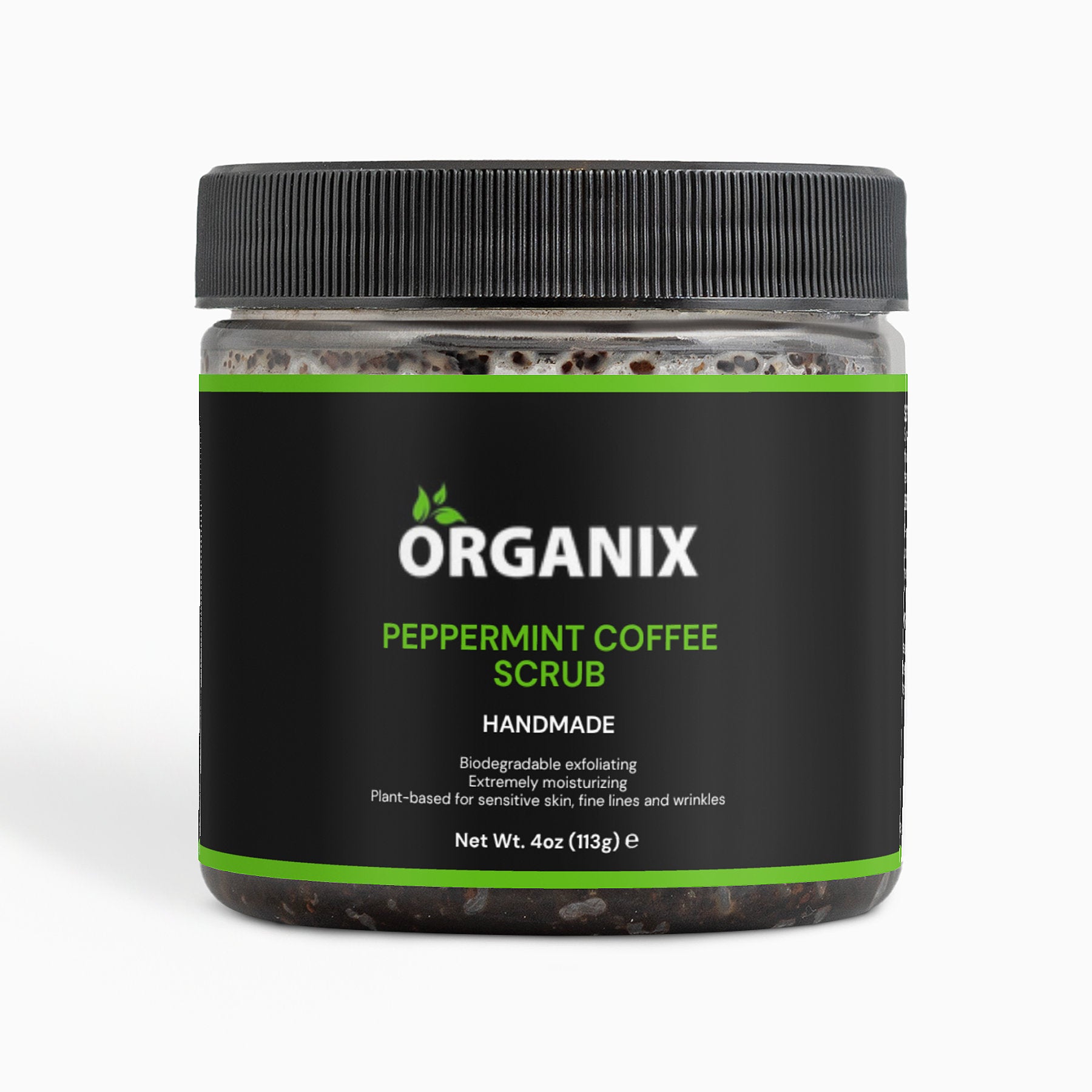 Peppermint Coffee Scrub